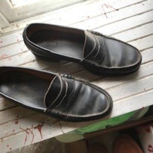 Men's Used Bass penny loafers, size 9 1/2